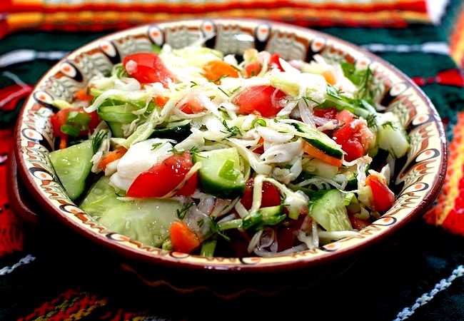 Овощной салат: для тех, кто следит за фигурой
